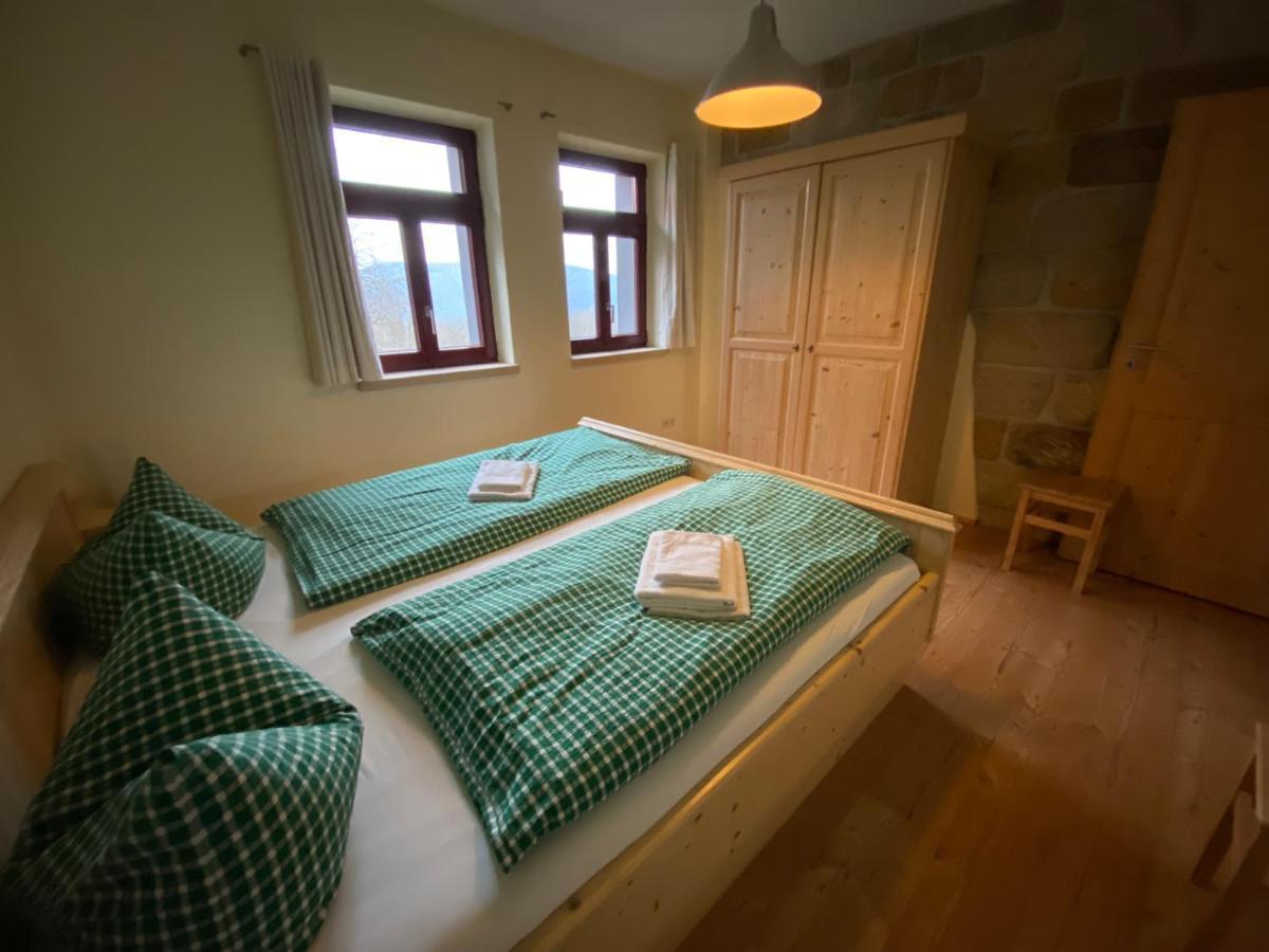 Ferienwohnung Waldhaus am Lilienstein Königstein Exterior foto
