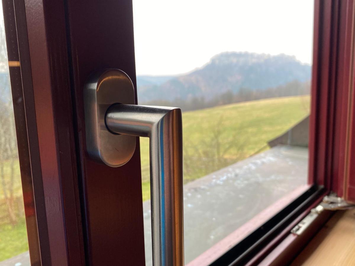 Ferienwohnung Waldhaus am Lilienstein Königstein Exterior foto