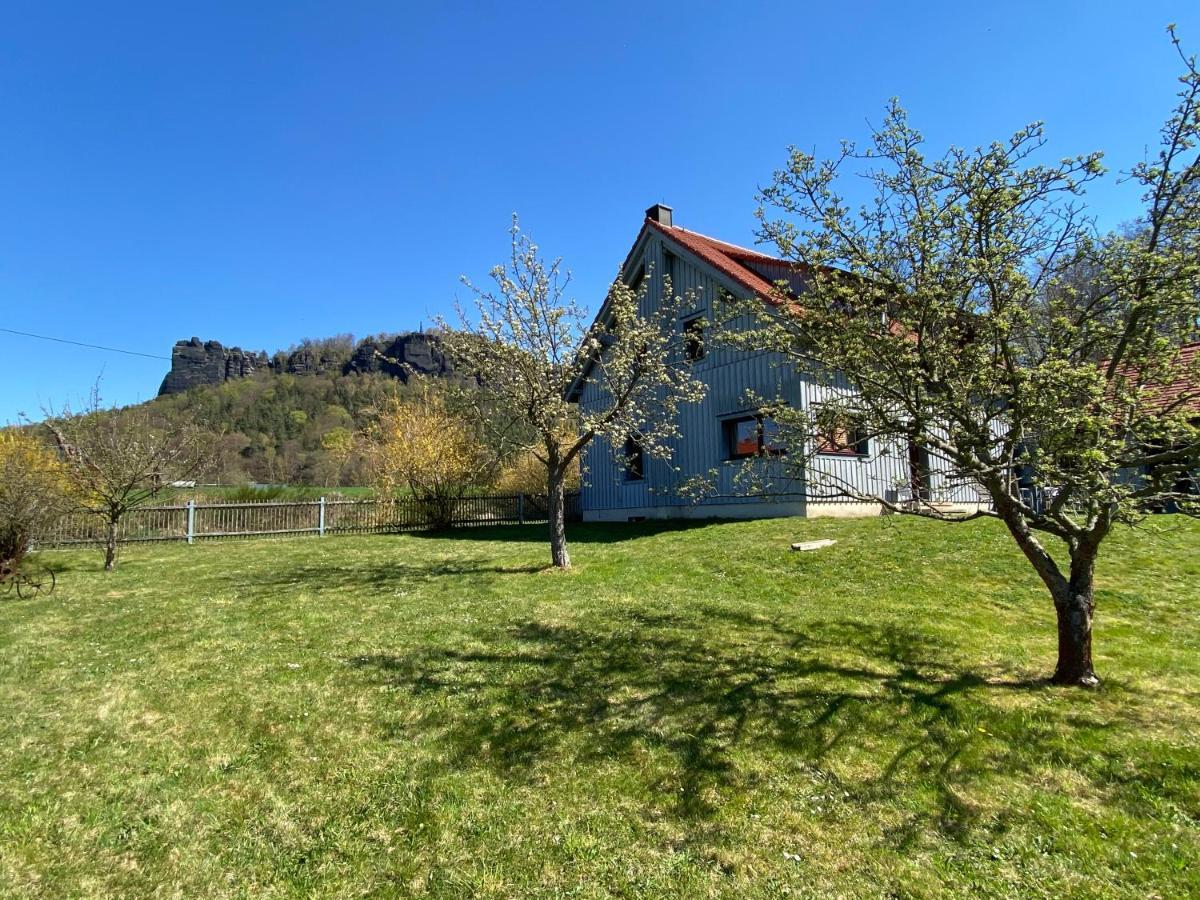 Ferienwohnung Waldhaus am Lilienstein Königstein Exterior foto