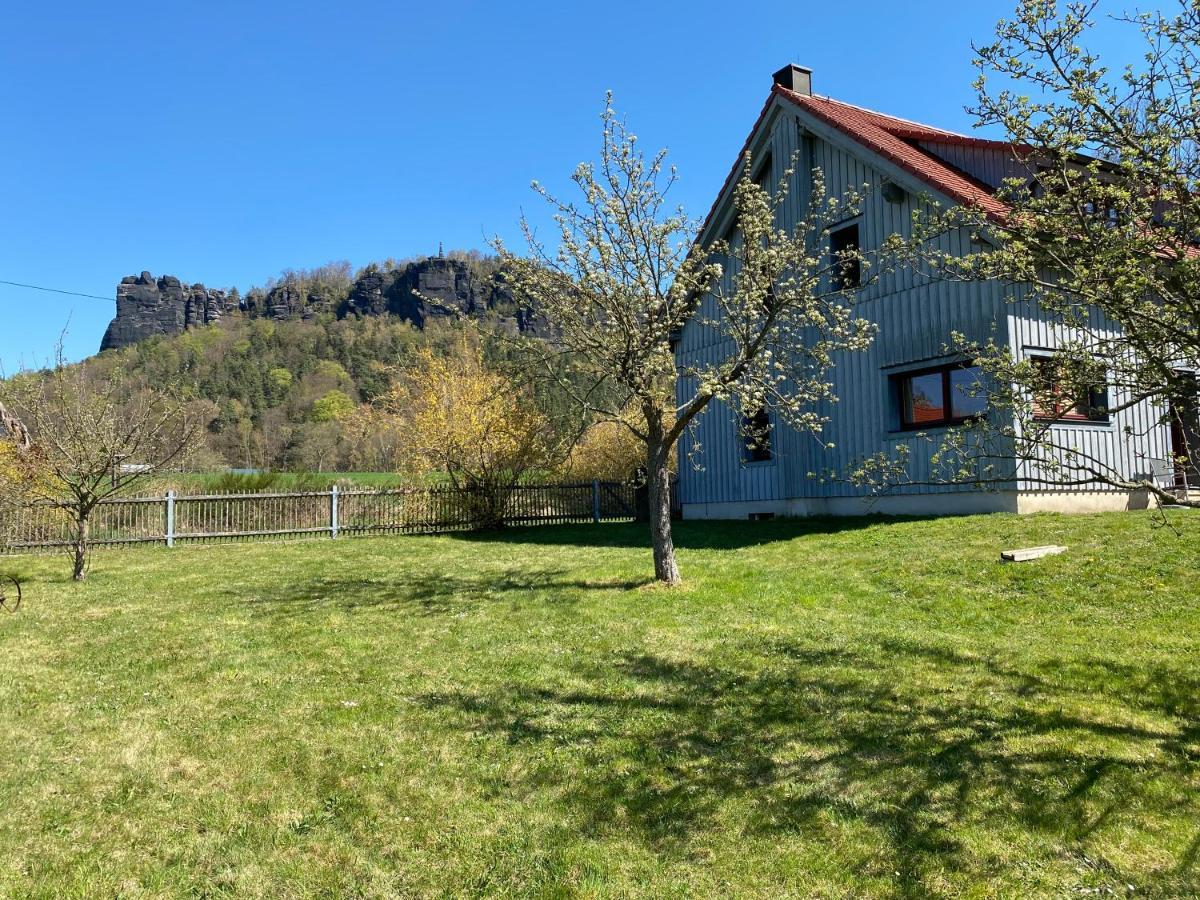 Ferienwohnung Waldhaus am Lilienstein Königstein Exterior foto